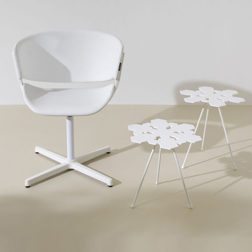 Beistelltisch / originelles Design - SNOWFLAKES - OFFECCT - ABS / Corian® / für öffentliche Einrichtungen