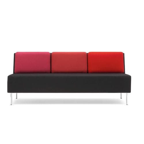 Modulsofa - PLAYBACK - OFFECCT - modern / Stoff / Leder