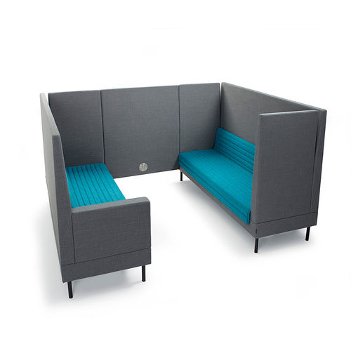 Modulsofa - SMALLROOM SELECT - OFFECCT - modern / Stoff / Leder
