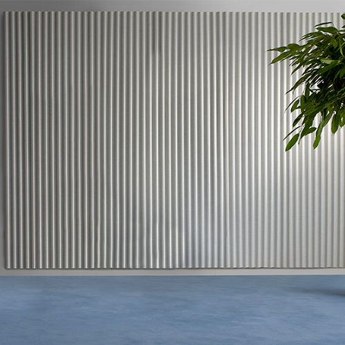 Wandmontierte Akustikplatte - SOUNDWAVE® WALL - OFFECCT - Polyesterfaser / rechteckig / farbig