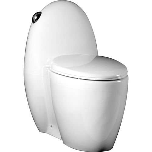 Freistehendes WC - VTP-R10W - Pfister - Keramik / modern