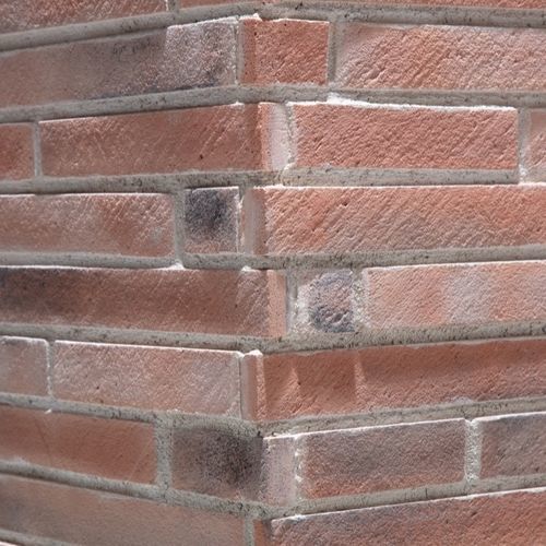 Steinverblender - BRICK DESIGN - BIOPIETRA - Innenbereich / Außen / verklebt