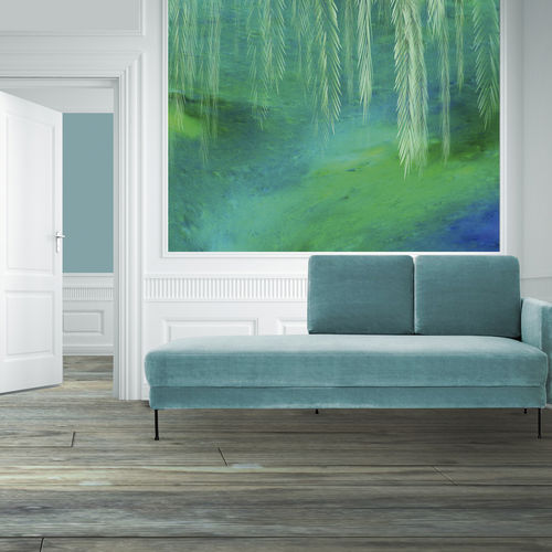 Moderne Tapete - FL&Acirc;NERIE PRINTANNI&Egrave;RE - Arta WallDeco - Naturmotiv / Panorama / blau