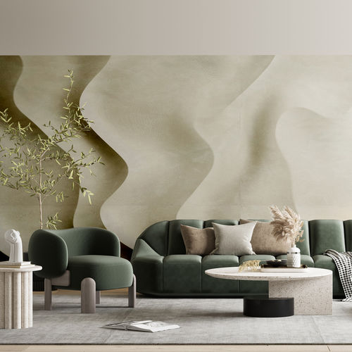 Moderne Tapete - Dune - Arta WallDeco - Panorama / Wellenmotiv / 3D-Effekt