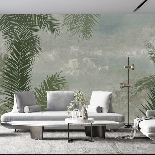 Moderne Tapete - AMBIANCE TROPICALE - Arta WallDeco - Naturmotiv / Panorama / grün