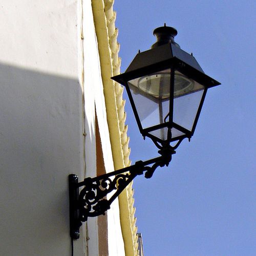 Klassische Wandleuchte - CLASSIC LRA-05 - ROS Iluminación - für Außenbereich / Edelstahl / LED