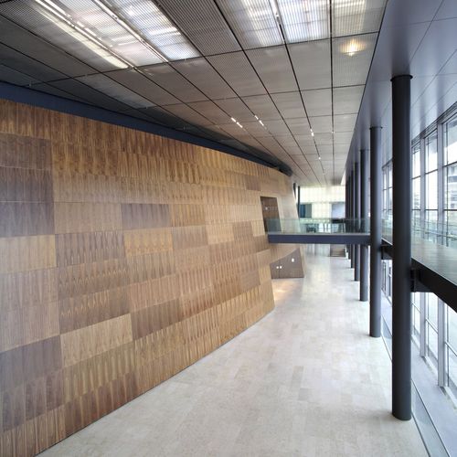 Sandwichpaneel für hinterlüftete Fassade - METAWELL® ALUFLEX - Metawell GmbH - für abgehängte Decken / 2 Aluminium-Deckschichten / Kern aus gewelltem Aluminiumblech