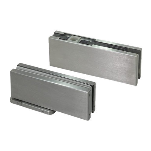 Hydraulisches Scharnier - G100 - Trivel - für Glastür / Edelstahl / polierter Edelstahl