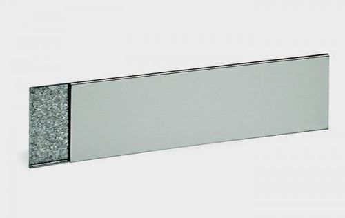 Edelstahlzierleiste - 5100 - Trivel - Edelstahl / Glas / profiliert