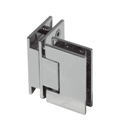 Scharnier für Glastür - 368V12 - Trivel - Edelstahl / Aluminium / Glas