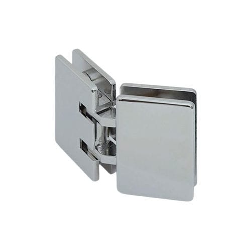 Scharnier für Glastür - 364P - Trivel - Messing / Edelstahl / Nickel