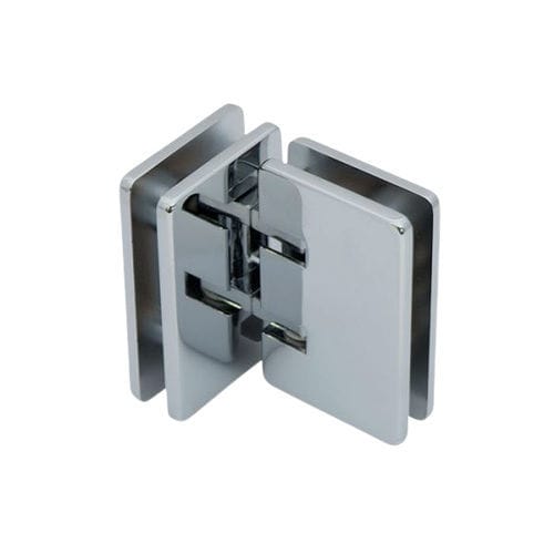 Scharnier für Glastür - 365P - Trivel - Messing / Edelstahl / Nickel