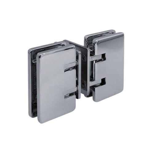 Scharnier für Glastür - 367P - Trivel - Edelstahl / Nickel / verchromter Messing