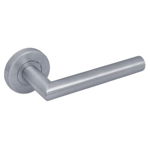 Eingangstür - 037R2 - Trivel - Edelstahl / einflügelig / modern