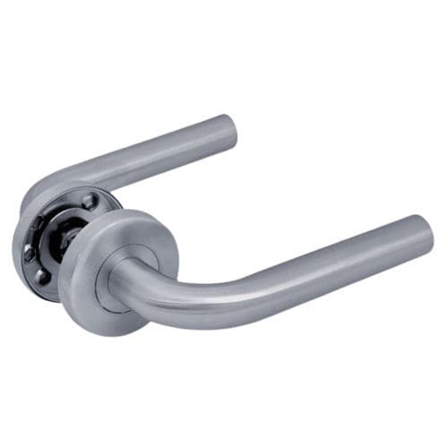 Eingangstür - 038R - Trivel - Edelstahl / einflügelig / modern