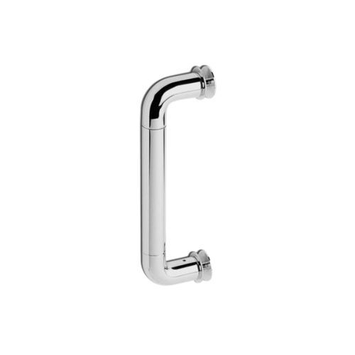 Stoßgriff für Glastür - T4757S - Trivel - Chrom / Messing / Glas