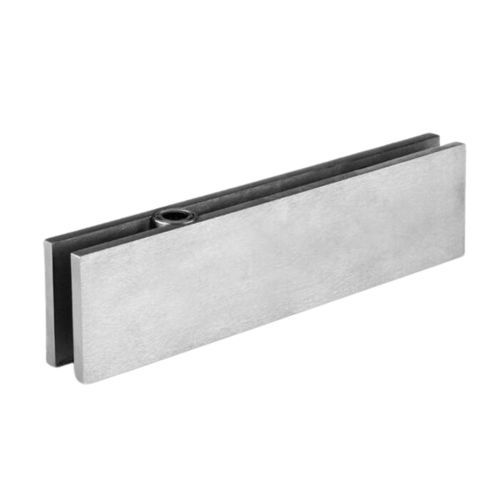 Stahl-Glasklemme - FLAT - Trivel - Edelstahl / Glas / für Tür