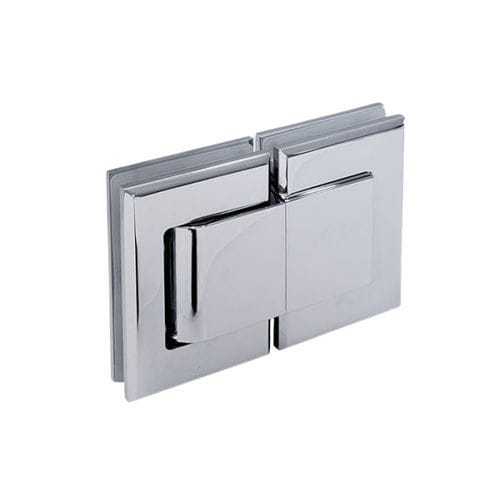 Scharnier für Glastür - BEVELED - Trivel - Edelstahl / Aluminium / Satin