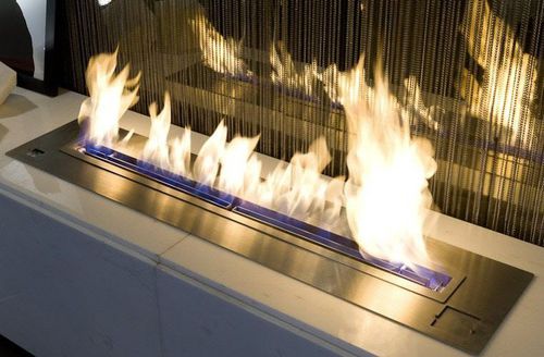 Rechteckige Bioethanol-Brennkammer - Leonardo Caminetti GmbH