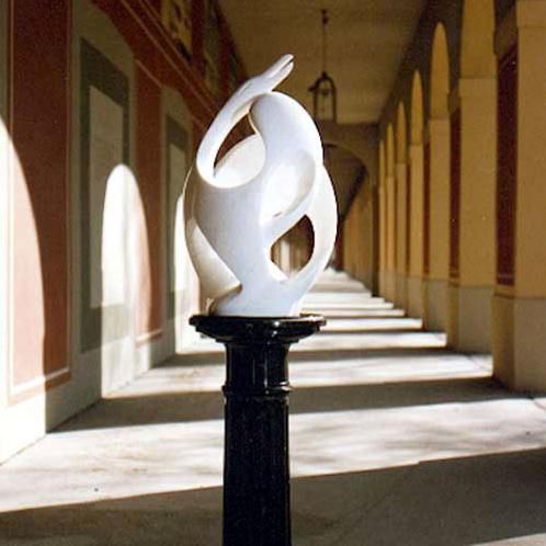 Marmorskulptur - SWAN - Leonardo Caminetti GmbH