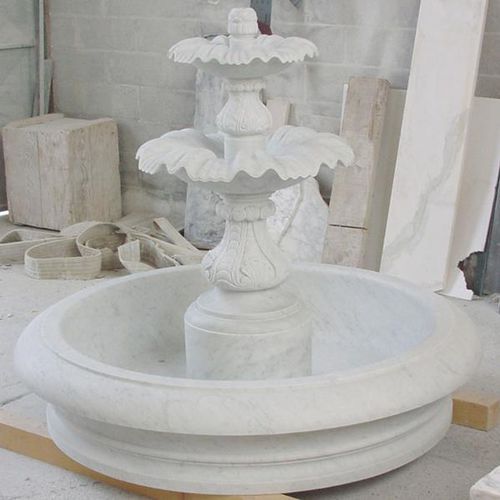 Garten-Springbrunnen - Leonardo Caminetti GmbH - für den Innenraum / Marmor / klassisch