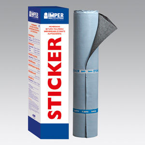 Sicherheits-Abdichtungsbahn - STICKER - Imper Italia - für Dach / für Fundament / Rollen