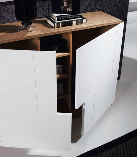 Hohes Sideboard - TRAPPED  - Vettas Mobiliario - modern / Holz / lackiertes Holz