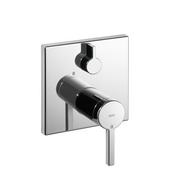 Einhebelmischer für Badewanne - 20.194.5  - KWC AG - wandmontiert / aus verchromtem Metall / für Badezimmer