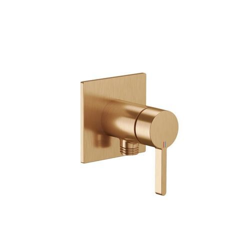 Einhebelmischer für Dusche - 21.424.550.178 - KWC AG - wandmontiert / mechanisch / Messing