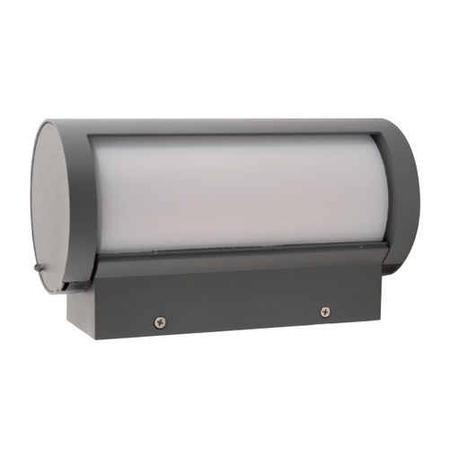 Moderne Wandleuchte - SWING - RESISTEX - für Außenbereich / Aluminium / Polycarbonat