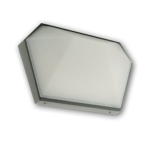 Moderne Wandleuchte - TRILION - RESISTEX - für Außenbereich / Aluminium / Polycarbonat