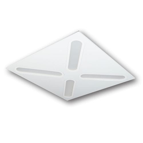 Deckeneinbauleuchte - HELIX - RESISTEX - LED / quadratisch / IP54