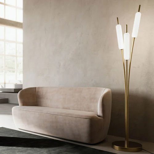 Stehleuchte - Typha - IL FANALE - Messing / Glas / modern