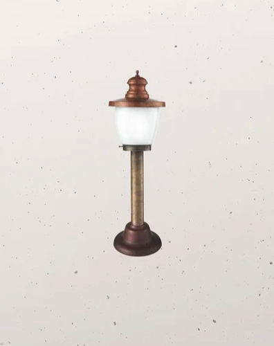 Leuchtpoller für Garten - Venezia - IL FANALE - klassisch / Kupfer / Messing