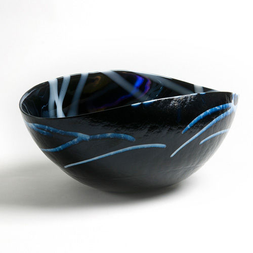 Muranoglas-Schale - CARNEVALE  - Yalo Murano srl - für Gewerbegebrauch / handgefertigt