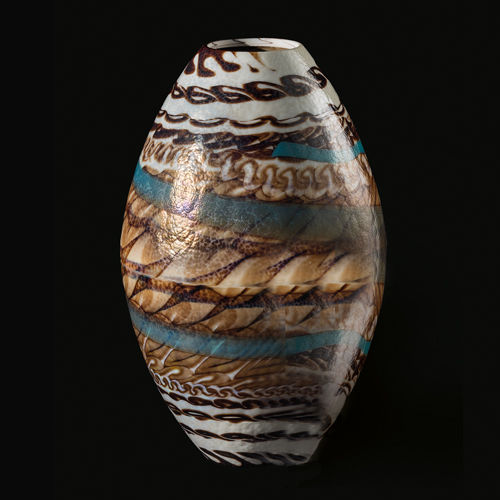 Vase / originelles Design - TUAREG - Yalo Murano srl - Muranoglas / handgefertigt
