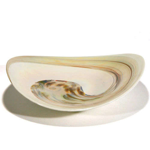Hohler Teller - FOSSILI - Yalo Murano srl - Muranoglas / für Gewerbegebrauch / Motiv