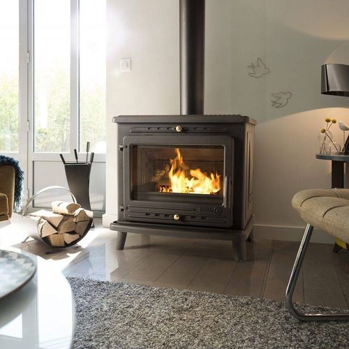 Holz-Kaminofen - GALILÉE - DEVILLE - 12 kW / freistehend / traditionell