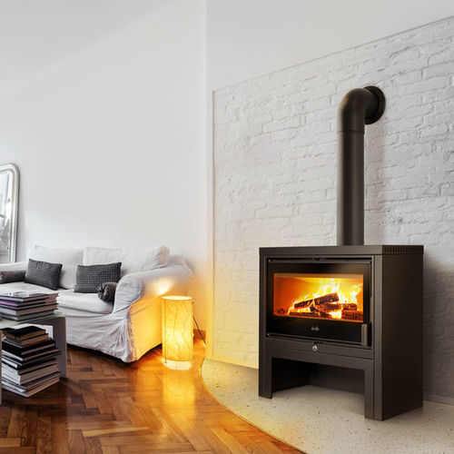Holz-Kaminofen - CASTILLON - DEVILLE - 11 kW / freistehend / modern