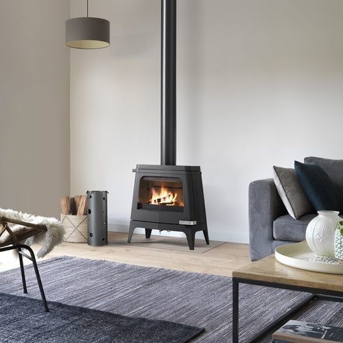 Holz-Kaminofen - TORON - DEVILLE - 8 kW / freistehend / modern