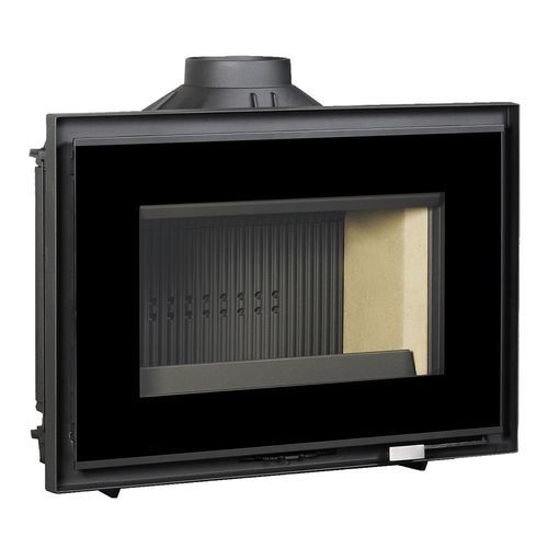 Geschlossene Feuerstelle / Holz - ASTRE 90 – AC VISION - DEVILLE - mit 1 Sichtseite / Gusseisen