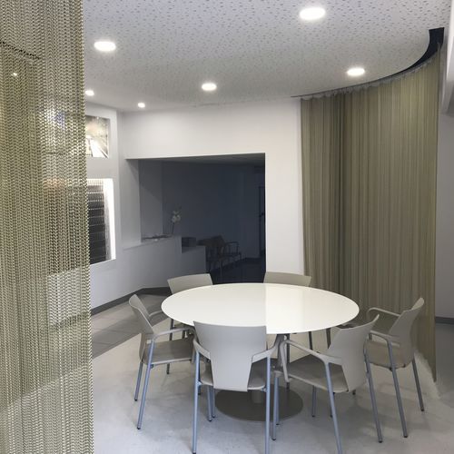 Befestigungssystem / galvanisiertem Stahl - TF-40 - Codina Architectural - für Vorhänge / Innenbereich / Außen