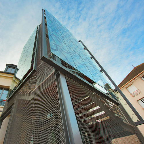Gewobenes Metall / Kupfer - GAUDI F - Codina Architectural - Aluminium / Edelstahl / Messing