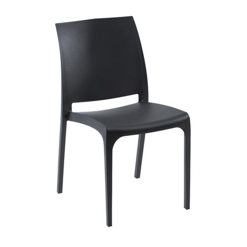 Moderner Stuhl - VOLGA - METAFOX - für Außenbereich / für den Innenraum / Polycarbonat