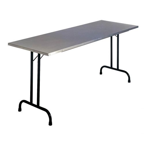 Klappbarer Arbeitstisch - BAHIA INOX - METAFOX - modern / Edelstahl / rechteckig