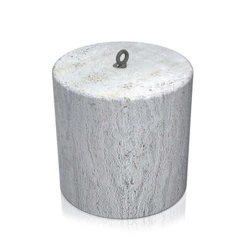 Sicherheits-Sperrpfosten - indro - Arredo di Pietra srl - abnehmbar / Travertin / hochbeständig