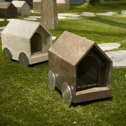 Travertin-Hundehütte - PET VILLAGE - Arredo di Pietra srl