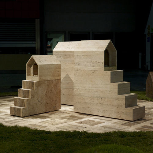 Travertin-Katzenhaus - PET VILLAGE - Arredo di Pietra srl