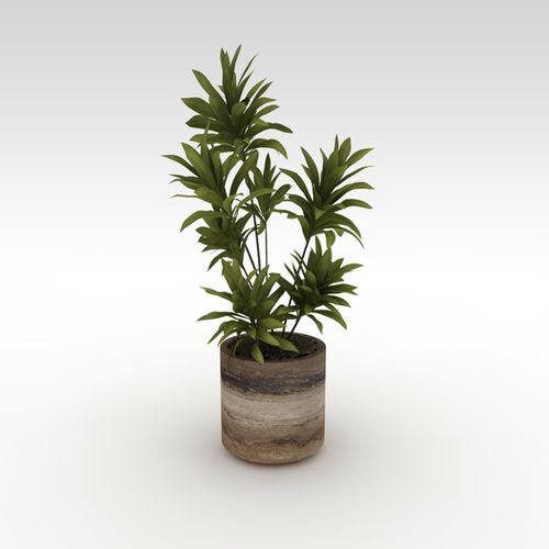 Travertin-Pflanzgefäß - basic - Arredo di Pietra srl - rund / UV-beständig / frostsicher