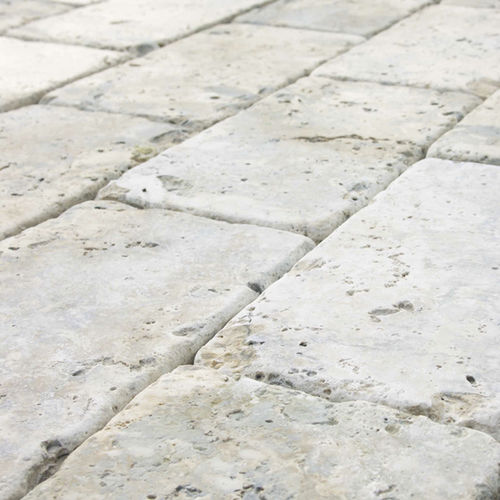 Travertin-Pflaster - PETRA CAIO - Arredo di Pietra srl - Naturstein / für Außenbereich / für Terrasse